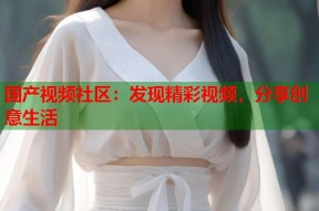 国产视频社区：发现精彩视频，分享创意生活