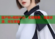 国产阿v视频平台：无限观看，海量资源，尽在掌握