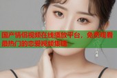 国产情侣视频在线播放平台，免费观看最热门的恋爱视频集锦