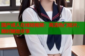 国产成人在线短视频：高清热门短片，随时随地尽享