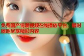 免费国产情爱视频在线播放平台，随时随地尽享精彩内容