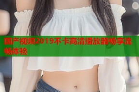 国产视频2019不卡高清播放器畅享流畅体验