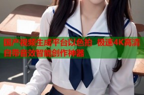 国产视频生成平台以色拍 极速4K高清自带音效智能创作神器