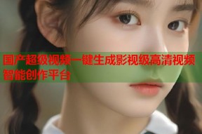 国产超级视频一键生成影视级高清视频智能创作平台