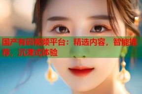 国产有码视频平台：精选内容，智能推荐，沉浸式体验