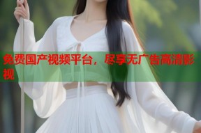 免费国产视频平台，尽享无广告高清影视