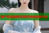 国产同性视频影院模式独家放映平台