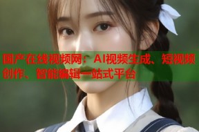 国产在线视频网：AI视频生成、短视频创作、智能编辑一站式平台