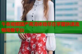 午夜视频国产高清体验尽在掌握快速流畅观看平台