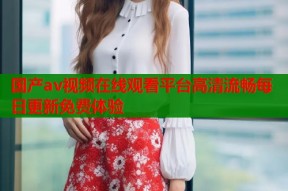 国产av视频在线观看平台高清流畅每日更新免费体验