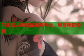 午夜成人啪精品视频平台，尽享精选影视