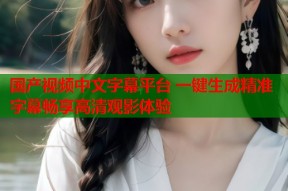 国产视频中文字幕平台 一键生成精准字幕畅享高清观影体验