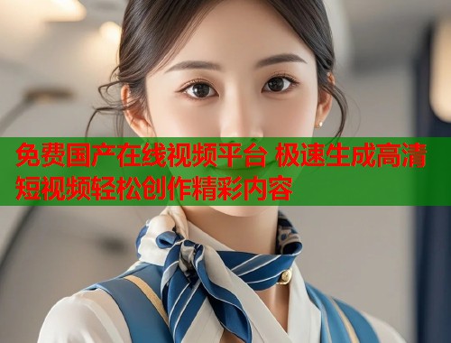 免费国产在线视频平台 极速生成高清短视频轻松创作精彩内容  第1张