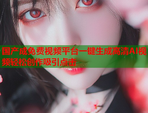 国产成免费视频平台一键生成高清AI视频轻松创作吸引点击  第1张